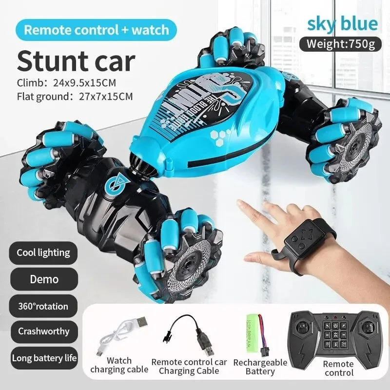 CARRO ACROBATICO 360° CON SENSOR DE MANO INTELIGENTE